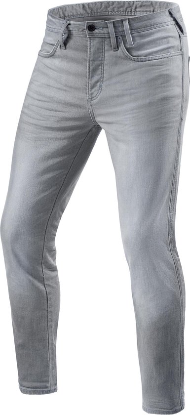 REV'IT! Jeans Piston 2 SK Light Grey Used - Maat 36/32 - Broek | bol.com