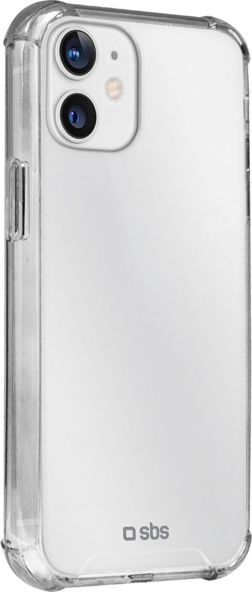 Apple iPhone 13 Mini Hoesje - SBS - Impact Serie - Hard Kunststof Backcover - Transparant - Hoesje Geschikt Voor Apple iPhone 13 Mini