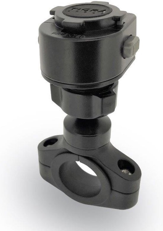 17.5 - 20.5mm Motorcycle Fork Stem Mount & TiGRA FITCLIC Neo Case for iPhone 12 Mini (sku 56639) main image 0