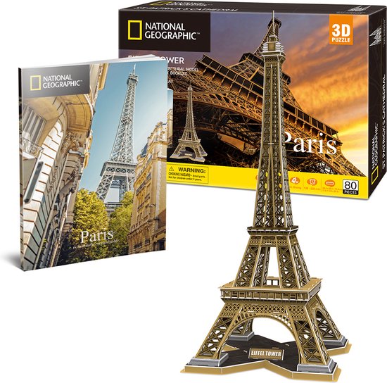 National Geographic 3D puzzel Eiffeltoren