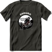 Enduro T-Shirt | Mountainbike Fiets Kleding | Dames / Heren / Unisex MTB shirt | Grappig Verjaardag Cadeau | Maat 3XL