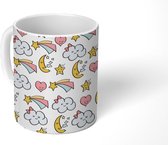 Mok - Koffiemok - Slapen - Kind - Patronen - Mokken - 350 ML - Beker - Koffiemokken - Theemok