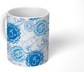 Mok - Koffiemok - Patronen - Zen - Bloemen - Mokken - 350 ML - Beker - Koffiemokken - Theemok