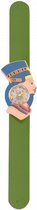 klaparmband/horloge Farao junior 22,5 cm groen