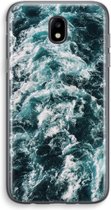 Case Company® - Samsung Galaxy J5 (2017) hoesje - Zee golf - Soft Cover Telefoonhoesje - Bescherming aan alle Kanten en Schermrand