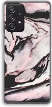 Case Company® - Samsung Galaxy A52 hoesje - Roze stroom - Soft Cover Telefoonhoesje - Bescherming aan alle Kanten en Schermrand