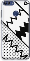 Case Company® - Huawei P Smart (2018) hoesje - Pop Art #5 - Soft Cover Telefoonhoesje - Bescherming aan alle Kanten en Schermrand