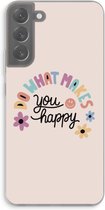 Case Company® - Samsung Galaxy S22 Plus hoesje - Happy days - Soft Cover Telefoonhoesje - Bescherming aan alle Kanten en Schermrand