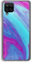 Case Company® - Samsung Galaxy A12 hoesje - Zweverige regenboog - Soft Cover Telefoonhoesje - Bescherming aan alle Kanten en Schermrand