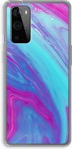 Case Company® - OnePlus 9 Pro hoesje - Zweverige regenboog - Soft Cover Telefoonhoesje - Bescherming aan alle Kanten en Schermrand