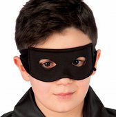 verkleedmasker ridder junior zwart one-size