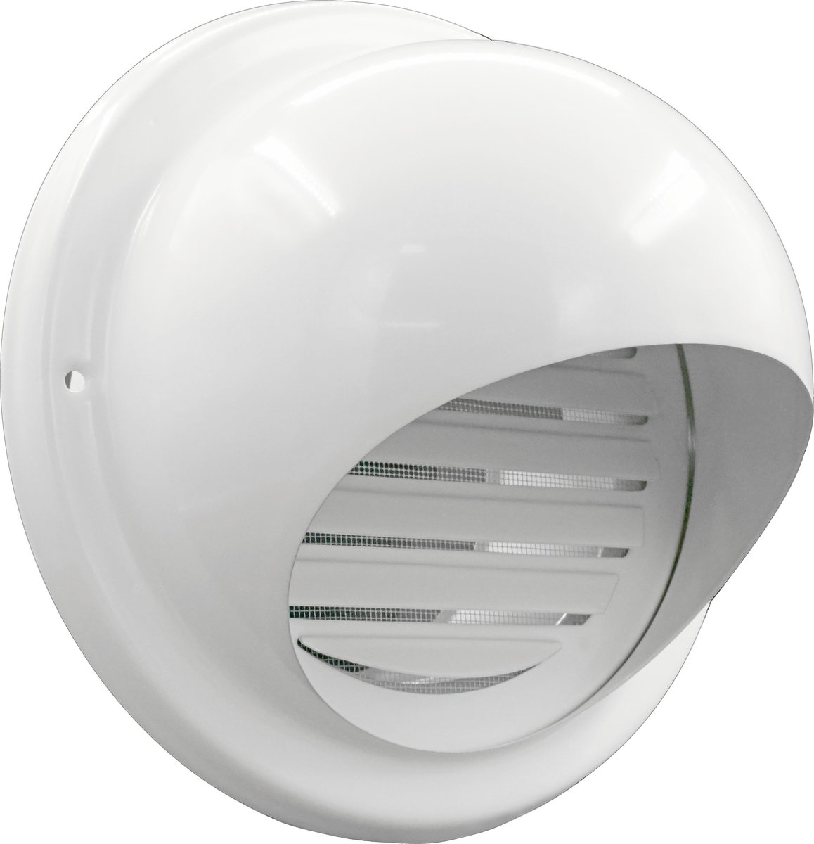 WEHA bolrooster Ø150mm RVS 275 m³/h - wit (20300150 W)