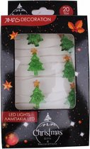 kerstverlichting kerstboom led 2,2 meter groen
