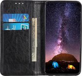 POCO X3 Pro Hoesje - Mobigear - Cowboy Serie - Kunstlederen Bookcase - Zwart - Hoesje Geschikt Voor POCO X3 Pro