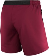 Short léger Elite Tech avec poches zippées pour homme - Rouge carmin (Rouge)