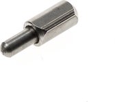 Dulimex HPL WR SS 040 Aanlaspaumelle RVS pen en RVS ring 40 x 10mm 6010.002.0412