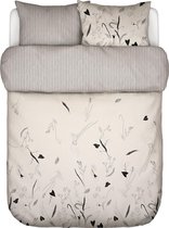 MARC O'POLO Asele Dekbedovertrek Natural White - Eenpersoons – 140x220 cm + 1 kussensloop 60x70 cm