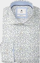 Bos Bright Blue 22107DA01BO Casual overhemd met lange mouwen - Maat XXL - Heren