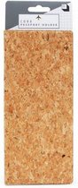 paspoorthouder 21,3 x 10 cm kurk bruin