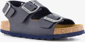 Groot jongens bio sandalen - Blauw - Maat 28 - Extra comfort - Memory Foam