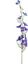 Kunstbloem Delphinium donkerblauw 88 cm