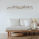 Skyline Katwijk Populierenhout 130 Cm Wanddecoratie Voor Aan De Muur Met Tekst City Shapes