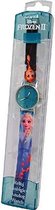 horloge analoog Frozen II meisjes 23 cm blauw