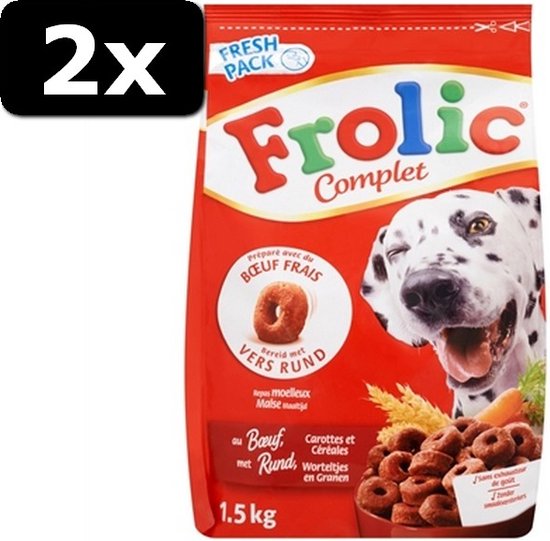 2x FROLIC MET RUND 5X1,5KG | bol.com