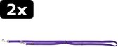 2x LOOPL PREM DUB VIOLET PAARS 200X1CM