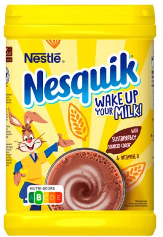Nesquik Instant Cacao Poeder XL Doos 1 Kilo (voor warme Chocolademelk)