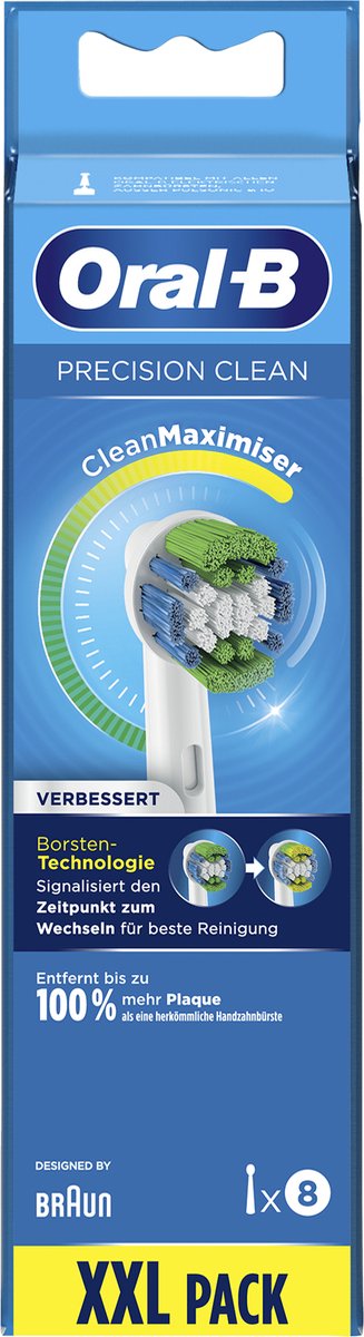 Oral-B Precision Clean Opzetborstel 8 stuks - CleanMaximiser