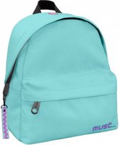 rugzak Monochrome 10 liter 30 x 25 cm polyester mintgroen