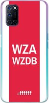 6F hoesje - geschikt voor OPPO A92 -  Transparant TPU Case - AFC Ajax - WZAWZDB #ffffff