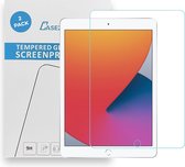 Tablet screenprotector geschikt voor Apple iPad 2020 - Case-friendly screenprotector - 2 stuks - Tempered Glass - Transparant