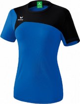 sportshirt Club 1900 2.0 polyester dames blauw/zwart mt 38