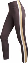sportbroek Fuze Tights dames polyester paars mt M