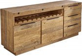 Dressoir Finca 175cm Massief Grenen Hout - 40457