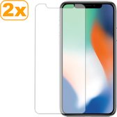 iPhone X - Notch Screenprotector - Case Friendly Edition - 2 stuks