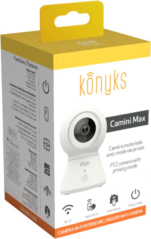 Konyks Caméra Connectée Camini Max