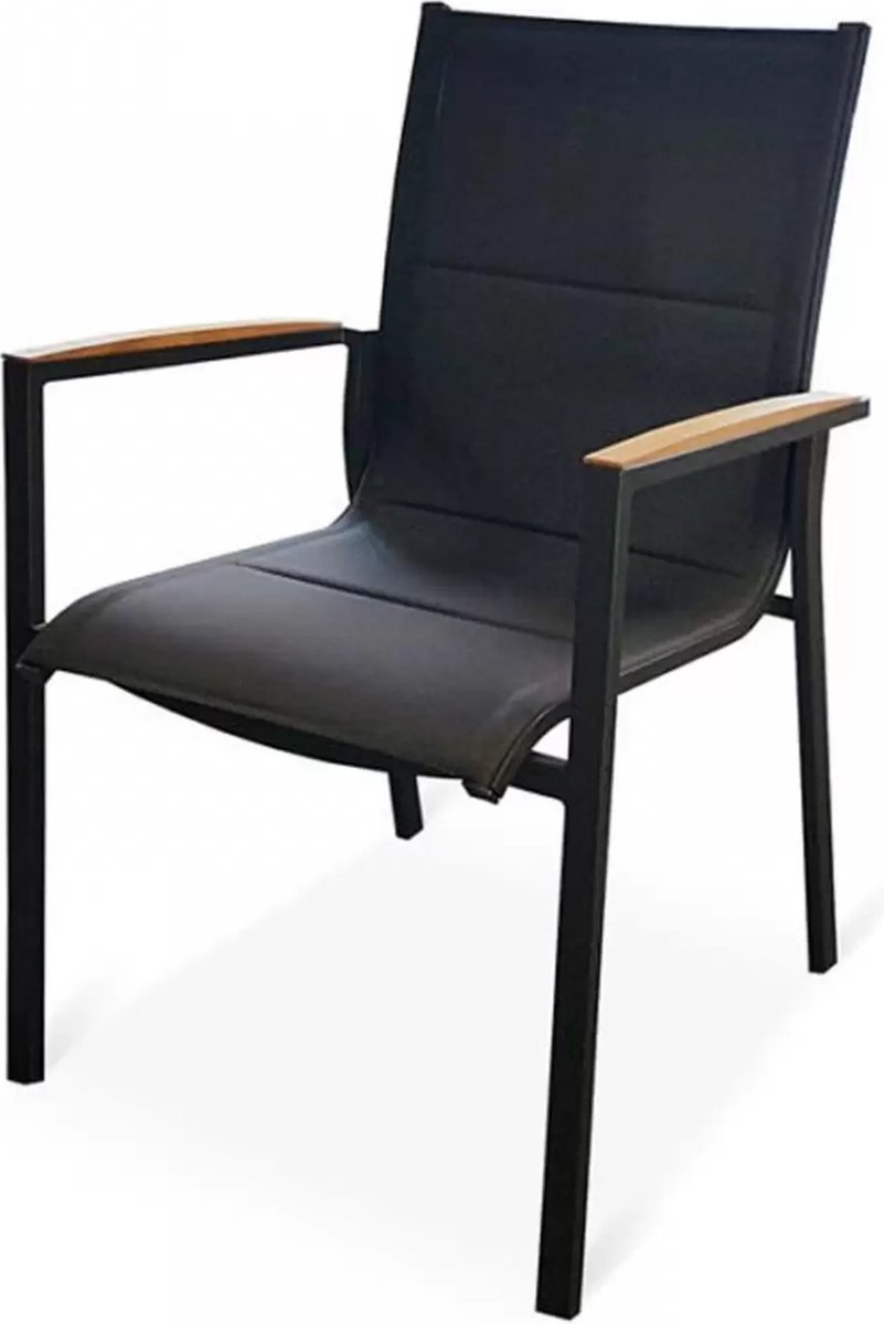 Tierra Outdoor Tuinstoel Foxx Teak - Dining Tuinstoel - Aluminium