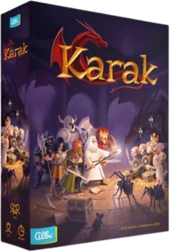 Gezelschapsspel: KARAK FR-NL, uitgegeven door Geronimo