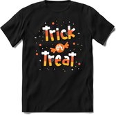 Halloween T-Shirt | Horror Liefhebber Kleding Kado Heren / Dames | Perfect Weerwolf , Monster , Vleermuis en Pompoen Cadeau Shirt | Grappige Zinnen, Spreuken en Teksten | Maat S