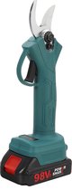 KIWarm Snoeischaar - Snoeischaar - 30mm - Antislip Elektrische - met 2 Accu - voor het Knippen en Snoeien van Takken in Fruitboomgaarden - Blauw