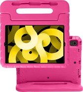 Hoesje Geschikt voor iPad Air 2022 Hoesje Kinderhoes Shockproof Hoes Kids Case - Roze