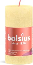 Bolsius Rustiek kaars 100/50 Yellow