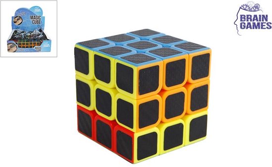 Afbeelding van het spel Brain Games Magic Cube zwart 3x3 6cm