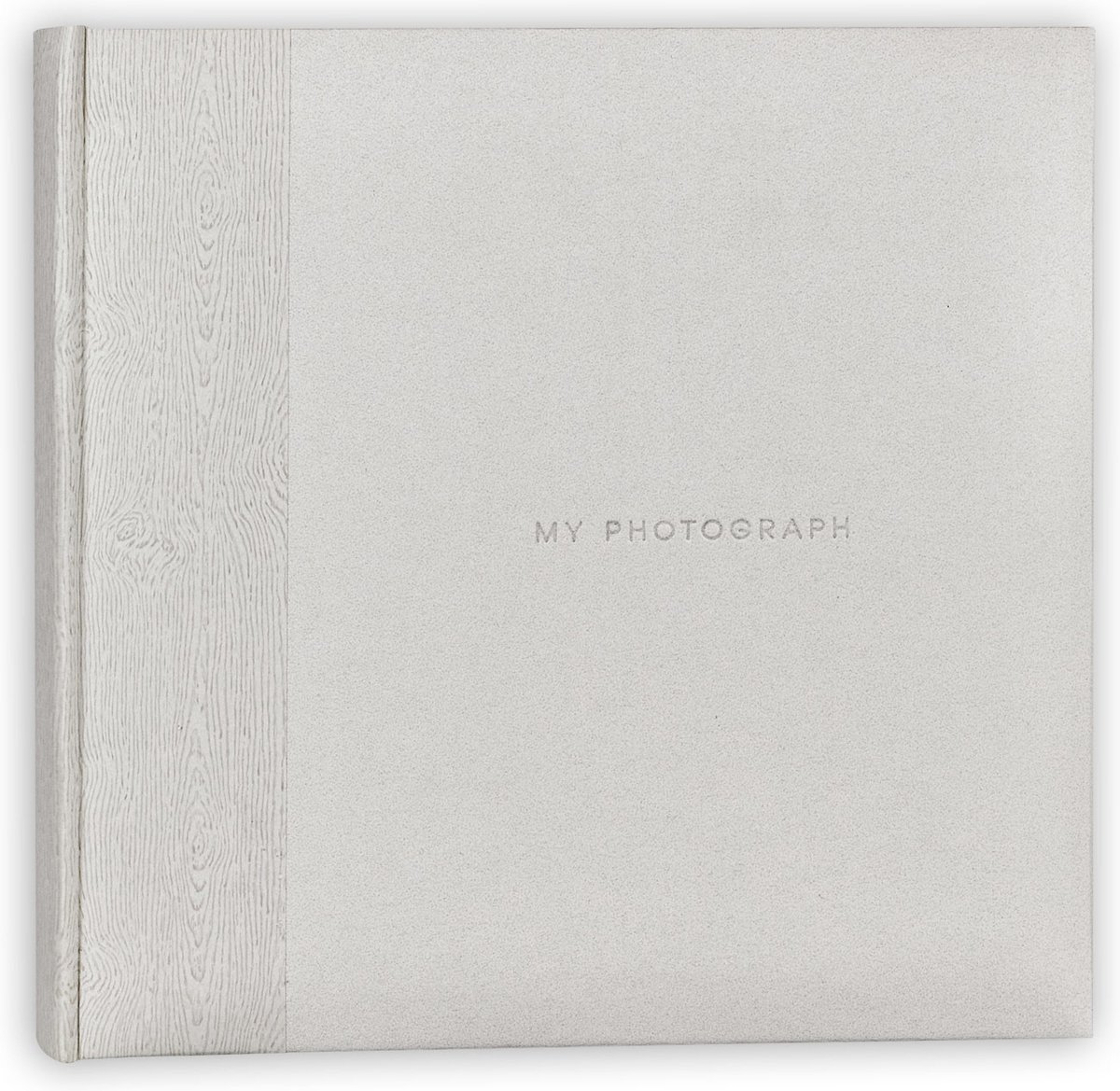 Fotoboek/fotoalbum Luis met 20 paginas wit - 24 x 24 x 2 cm