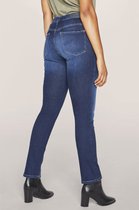 GARCIA Celia Dames Straight Fit Jeans Blauw - Maat W27 X L28