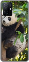 Coque de téléphone compatible avec Xiaomi 11T Pro - Panda - Animal - Arbre - Coque en Siliconen