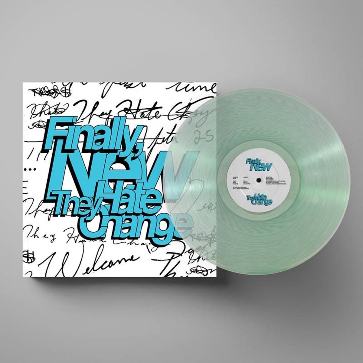 They Hate Change - Finally, New (LP) (Coloured Vinyl) (Limited Edition)